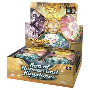 CookieRun TCG: Set 2: Age of Heroes and Kingdoms Booster Box
